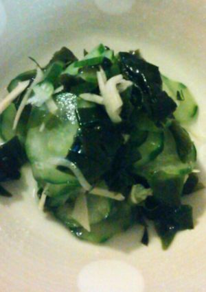 胡瓜と生姜の酢の物-レシピのメイン写真