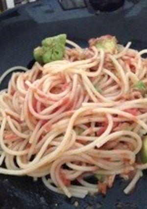 超簡単でごめん☆冷製トマトパスタ-レシピのメイン写真