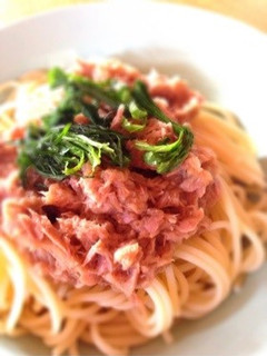 ツナと大根おろしのさっぱり冷製パスタ-レシピのメイン写真