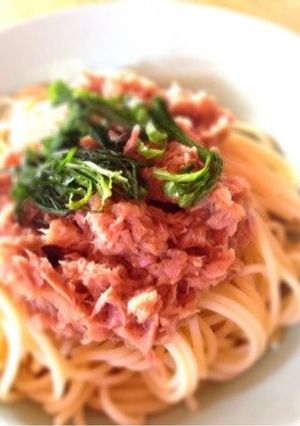 ツナと大根おろしのさっぱり冷製パスタ-レシピのメイン写真