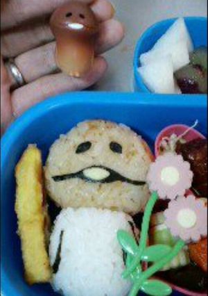 キャラ弁～なめこ～簡単だよ♪-レシピのメイン写真