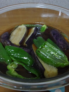 夏野菜の煮びたし-レシピのメイン写真