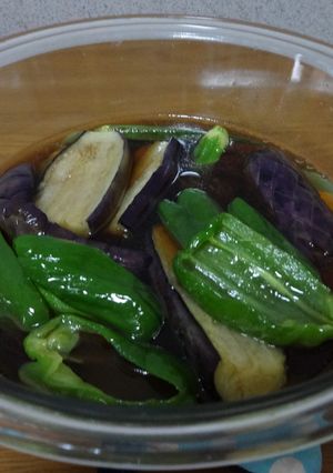 夏野菜の煮びたし-レシピのメイン写真