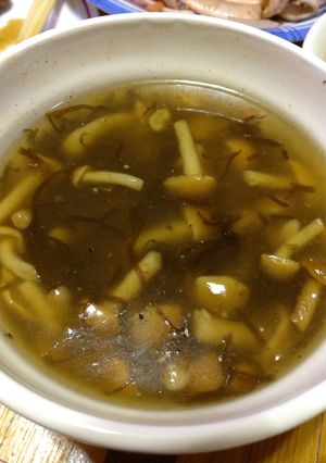 もずく酢でサンラータンスープ-レシピのメイン写真