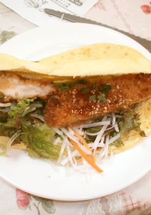 ちょっとおしゃれ♡ナンサンド-レシピのメイン写真