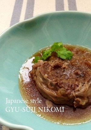 圧力鍋におまかせ☆とろとろ牛すじ煮込み-レシピのメイン写真