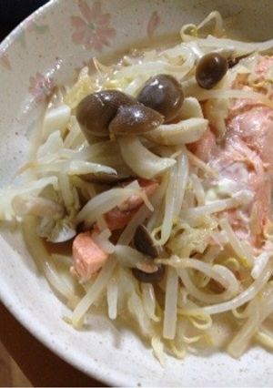 鮭&野菜のマヨポン蒸し(無水鍋QC使用)-レシピのメイン写真