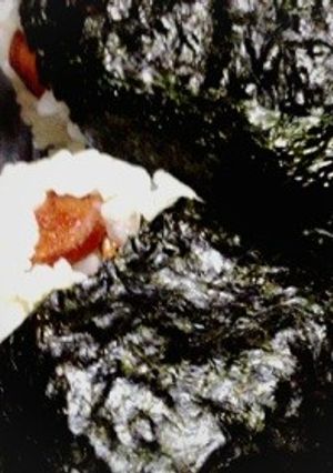 ウィンナー入お握り-レシピのメイン写真