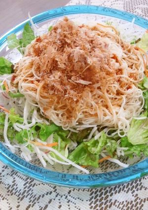 そうめんサラダ～お手軽ランチに～-レシピのメイン写真