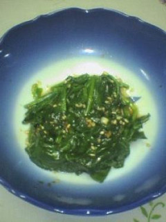 簡単!ほうれん草&万能ゴマだれのコラボ-レシピのメイン写真