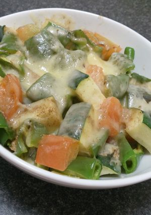 ズッキーニと夏野菜のチーズのせ-レシピのメイン写真