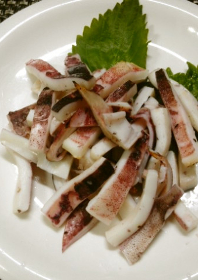簡単おつまみ！　イカの塩焼き-レシピのメイン写真