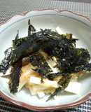あえるだけ＊長芋となめ茸のサラダ