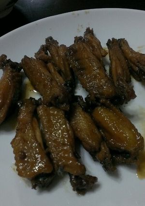 手羽中の黒酢煮-レシピのメイン写真