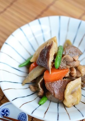 鶏ごぼうの煮物【作りおき】-レシピのメイン写真