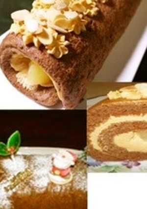 絶品♪　キャラメルクリーム☆ロールケーキ-レシピのメイン写真
