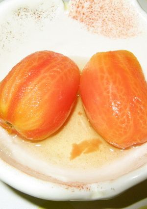 プラムトマトのシロップ漬け♪-レシピのメイン写真