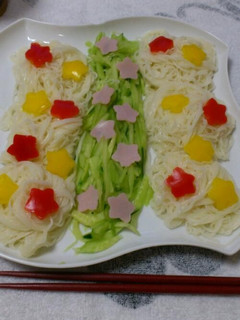七夕そうめん-レシピのメイン写真