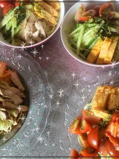 のっけ盛り冷やし中華-レシピのメイン写真