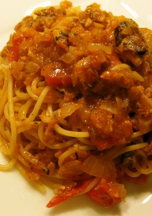 オイルサディーンのパスタ-レシピのメイン写真