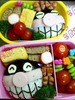キャラ弁~おにぎりばいきんまん-レシピのメイン写真