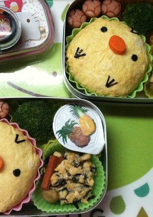 キャラ弁　ひよこ-レシピのメイン写真