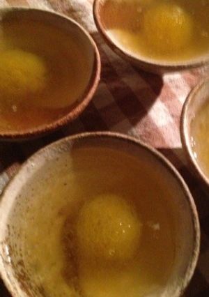 爽やか夏スイーツ、完熟梅ゼリー-レシピのメイン写真