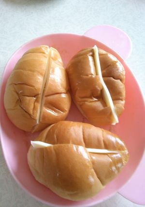 ロールチーズサンド-レシピのメイン写真