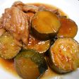 若鶏もも肉とズッキーニの煮物