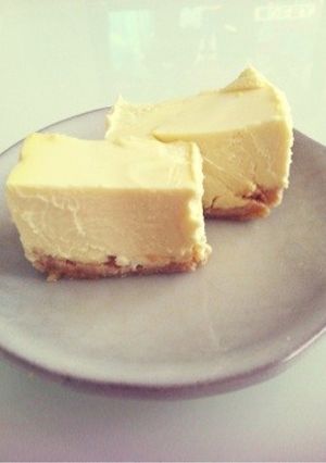 ヨーグルトのNYチーズケーキ-レシピのメイン写真