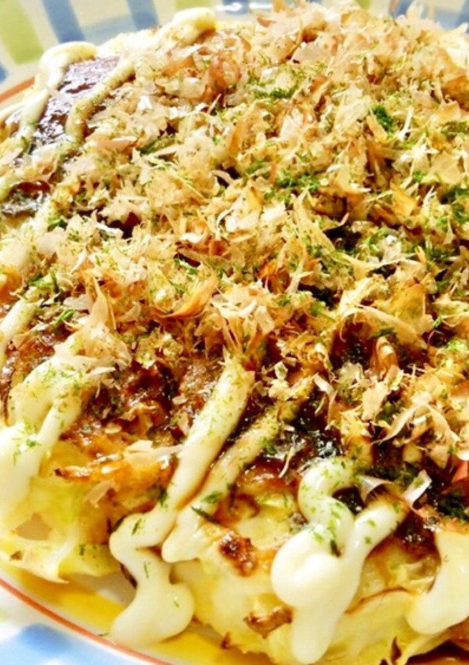 リメイク☆そうめんでお好み焼き-レシピのメイン写真