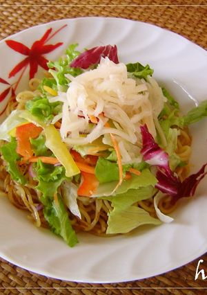 甘酢風味❝ さっぱりサラダ焼きそば❞-レシピのメイン写真