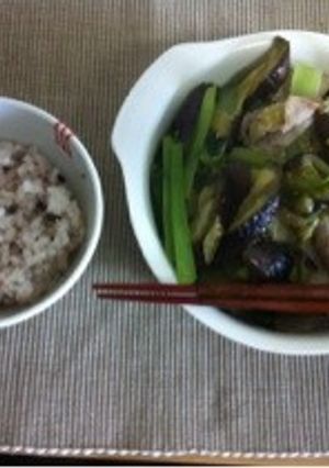 10分でできる！豚肉と小松菜の煮浸し-レシピのメイン写真