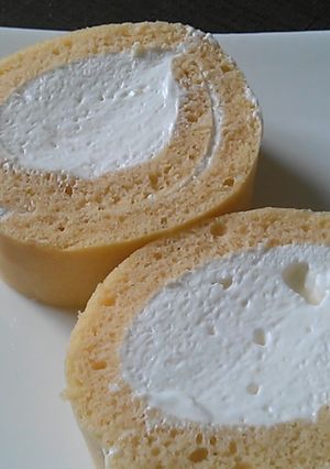 低糖質ロールケーキ♡-レシピのメイン写真