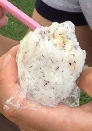 旦那驚き!!!ツナマヨゆかりおにぎり☆-レシピのメイン写真