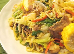大人気！野菜たっぷり塩焼きそば-レシピのメイン写真