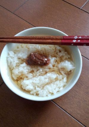 暑さで食欲がない時に！簡単碁石茶お茶漬け-レシピのメイン写真