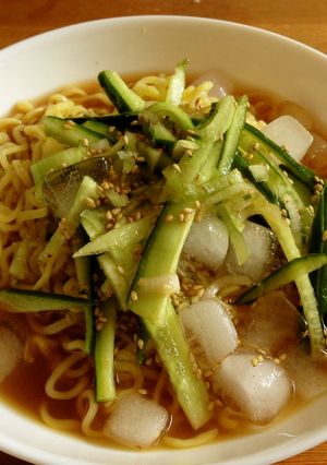 暑い日にはサイコーなラーメン-レシピのメイン写真