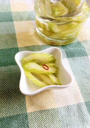 セロリの甘酢漬け-レシピのメイン写真