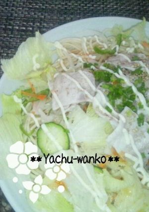 豚しゃぶ 冷製パスタ-レシピのメイン写真