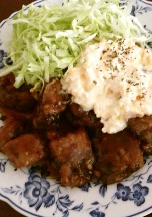 鉄分補給に♪鮪の血合で南蛮タルタル添え-レシピのメイン写真