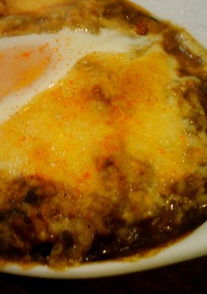 夏野菜で焼きカレーライス★卵あと乗せ-レシピのメイン写真