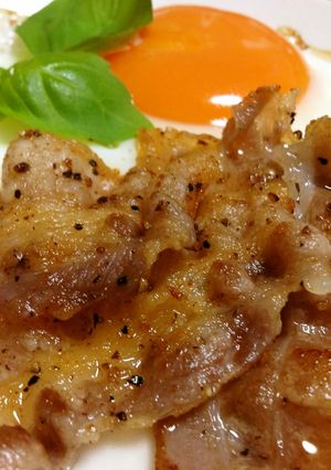薄切り豚バラ肉 de 自家製パンチェッタ-レシピのメイン写真