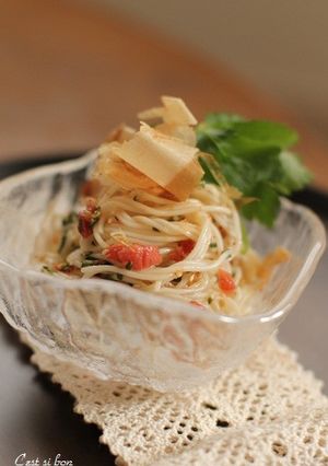 そうめんサラダ-レシピのメイン写真