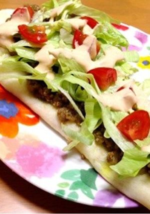 ＊美味しい‼褒められナンタコス-レシピのメイン写真