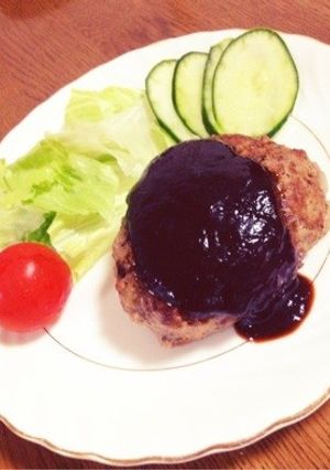肉汁たっぷり！簡単ハンバーグ！-レシピのメイン写真