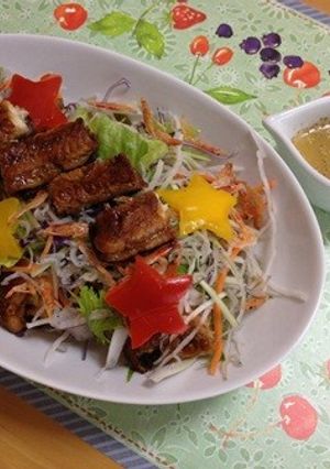 乗せていくだけ　スタミナサラダ✿-レシピのメイン写真