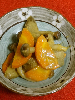 いつもの常備菜 ごぼうとしめじのごまみそ-レシピのメイン写真