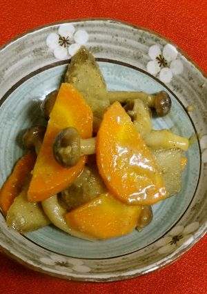 いつもの常備菜　ごぼうとしめじのごまみそ-レシピのメイン写真