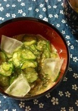 ぶっ掛け冷汁素麺-レシピのメイン写真
